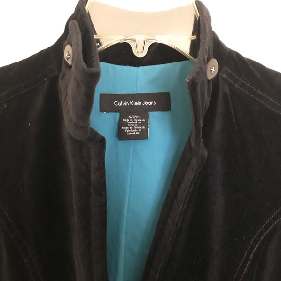 VINTAGE CALVIN KLEIN SUEDE JACKET - Picture 2 of 3